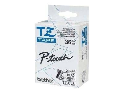 BROTHER TZECL6 Reinigungkassette 36mm Drucken, Scannen & Verbrauchsmaterial Verbrauchsmaterialien