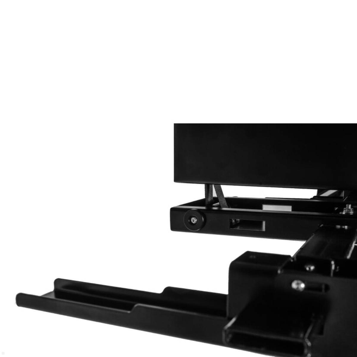 MonLines MDH014B elektrisch klappbare TV Deckenhalterung bis 85 Zoll