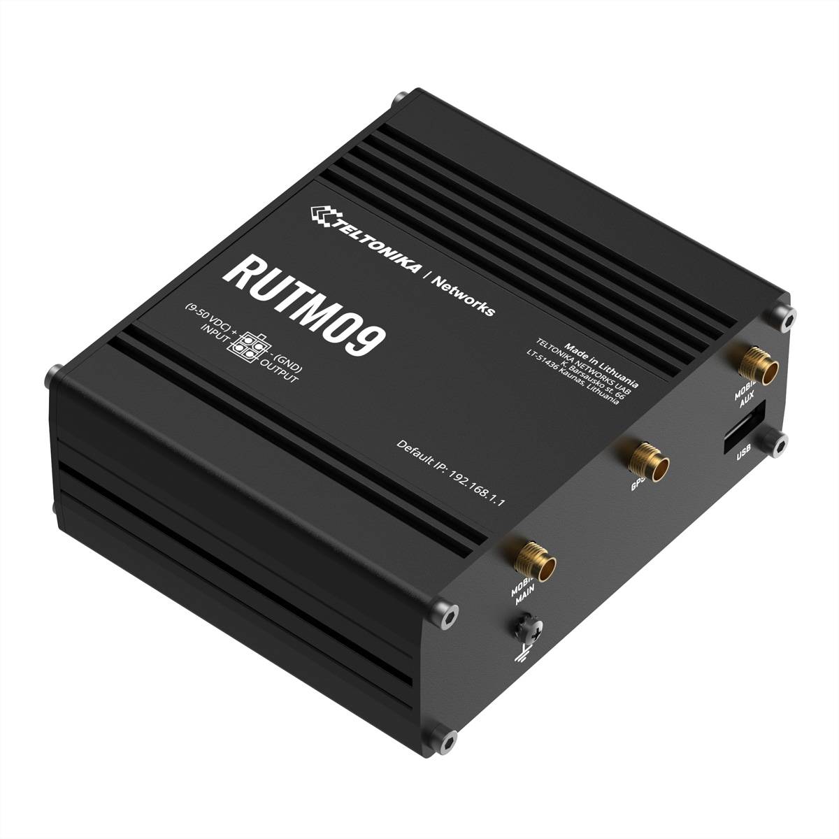 TELTONIKA - · Router· RUTM09· LTE CAT6 - Router - 1 Gbps