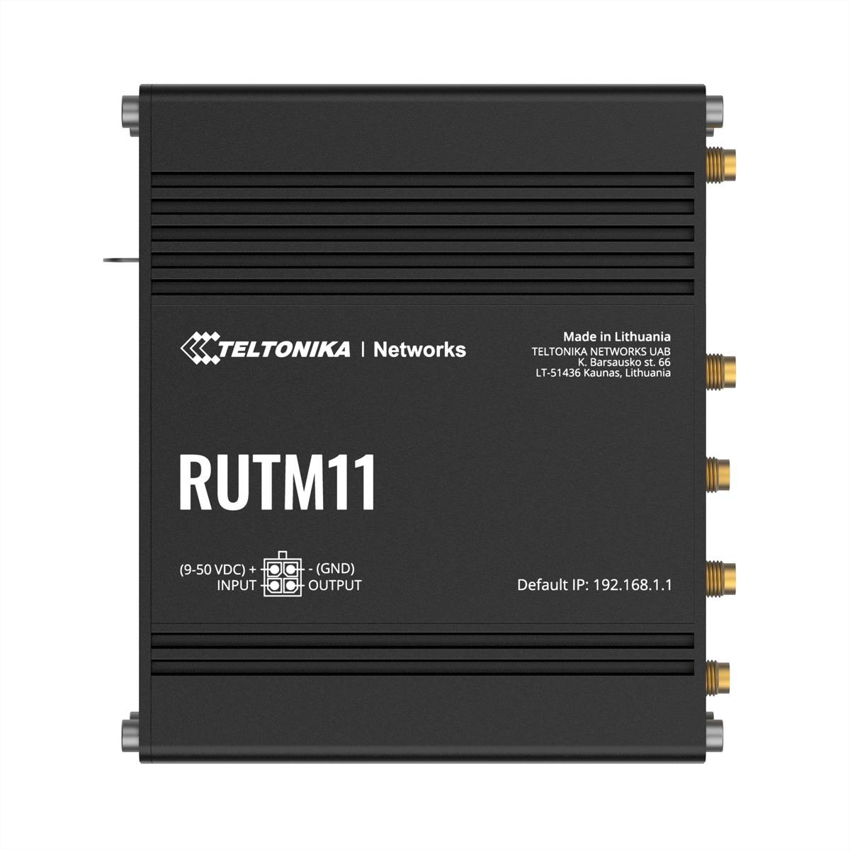Teltonika RUTM11 - Wireless Router - WWAN 4-Port-Switch