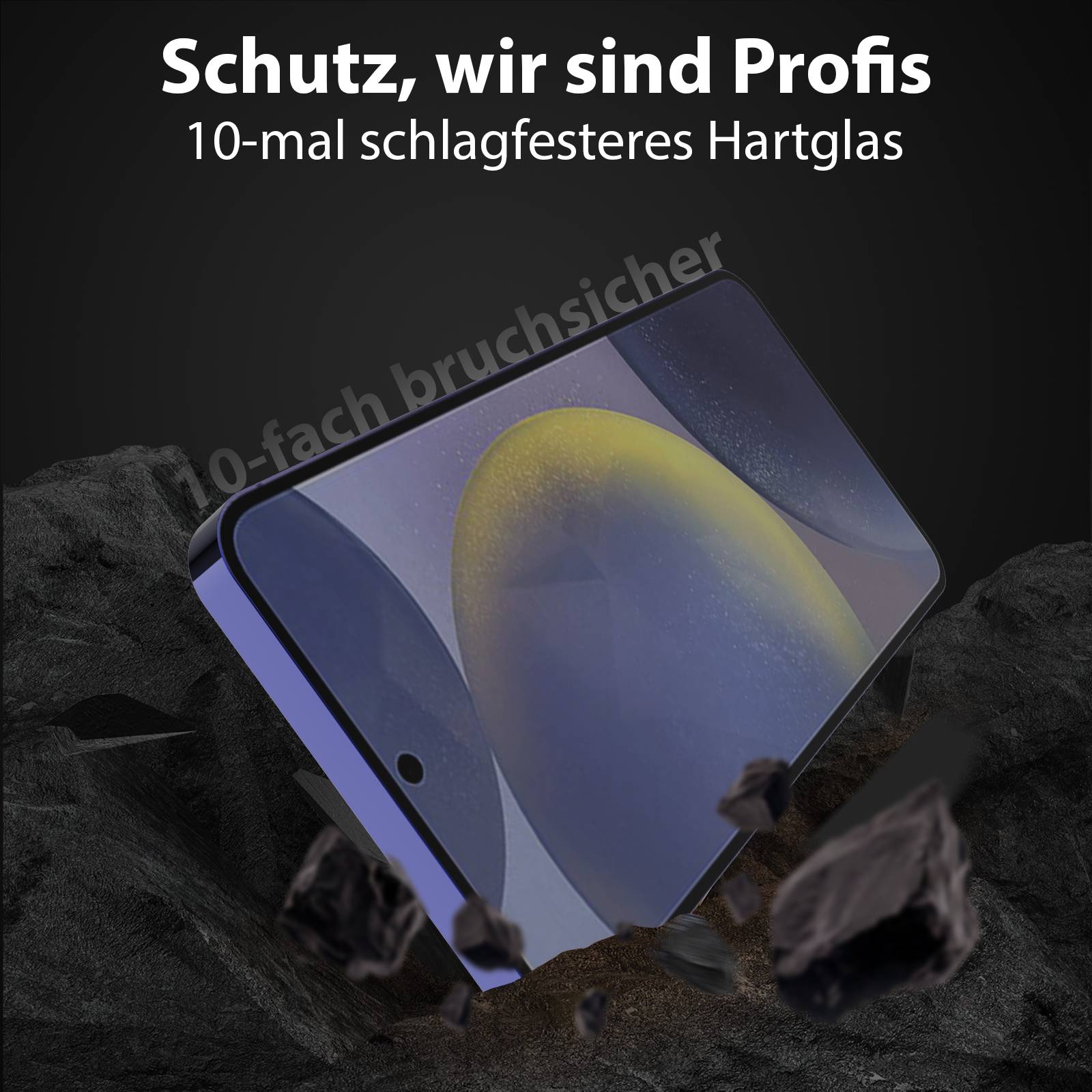 1x 9H Panzerglas für Samsung Galaxy S24 PRIVACY ANTI-SPY Staubfreie Installation echtes Tempered Glass Schutzglas Displayschutz Schutzfolie