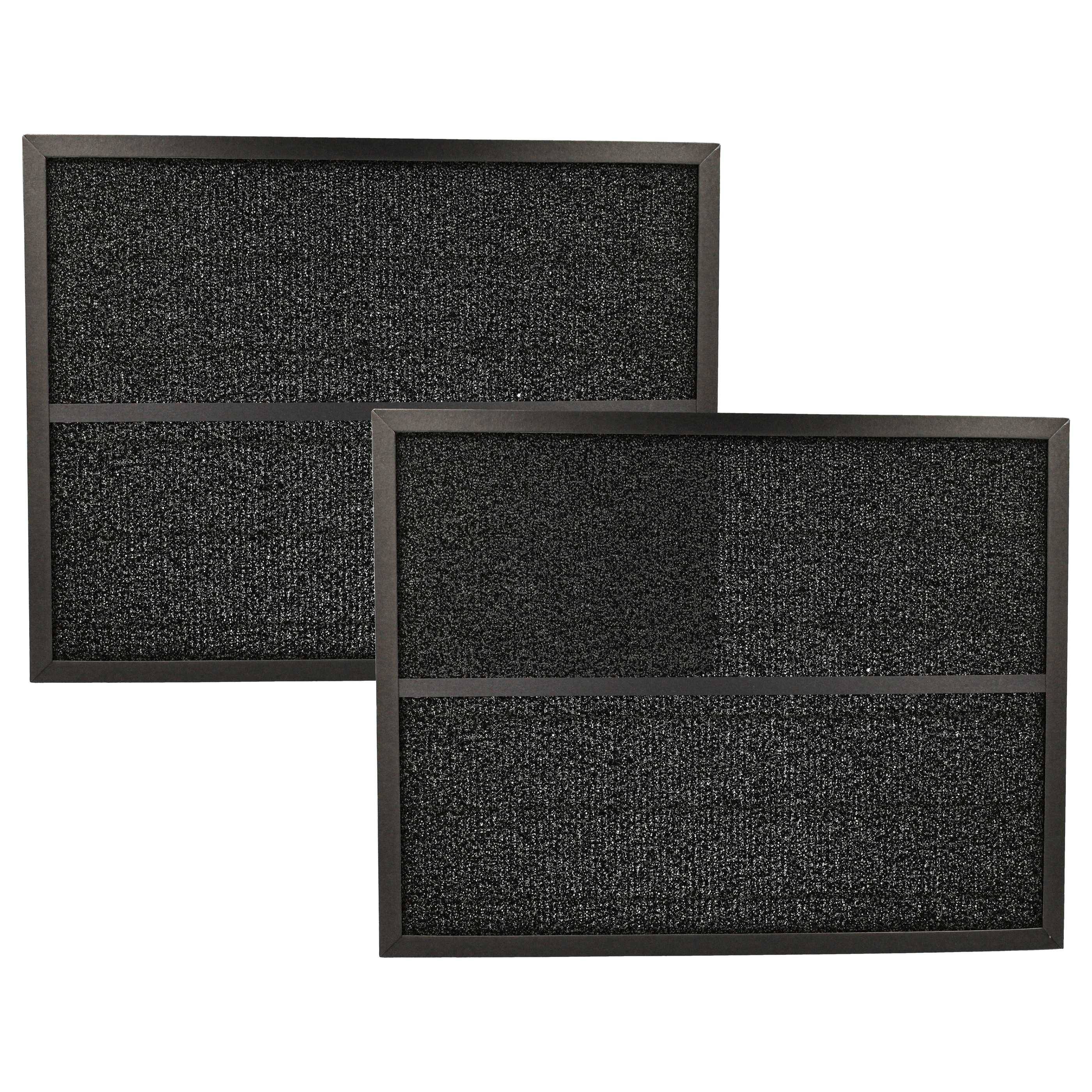 vhbw 2x Luftilter Ersatz für DeLonghi 5513710001 für Luftreiniger - Kombifilter Aktivkohle + Schwebstofffilter