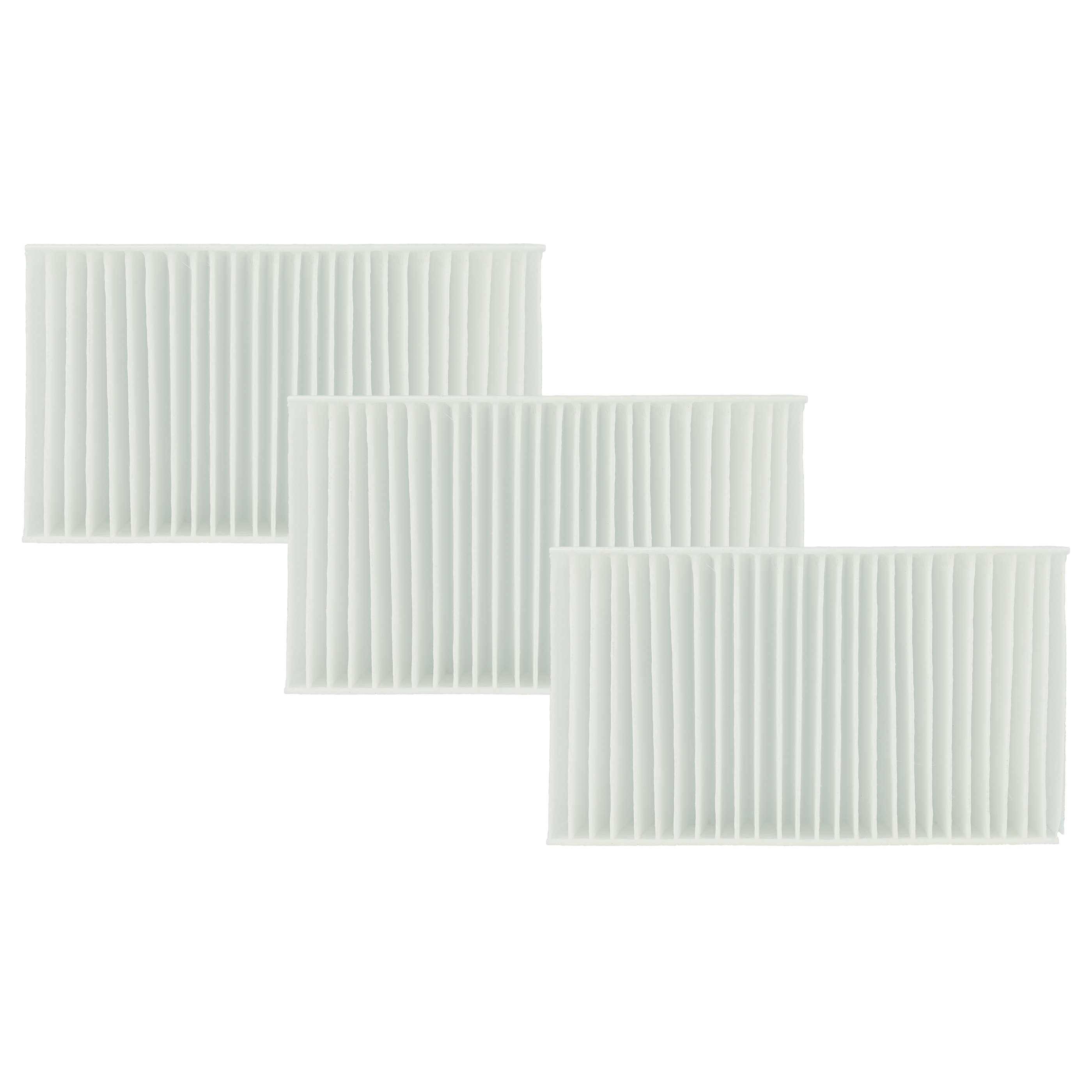 vhbw 3x Pollenfilter Ersatz für Miele TF-HG4, 6202520 für Wäschetrockner