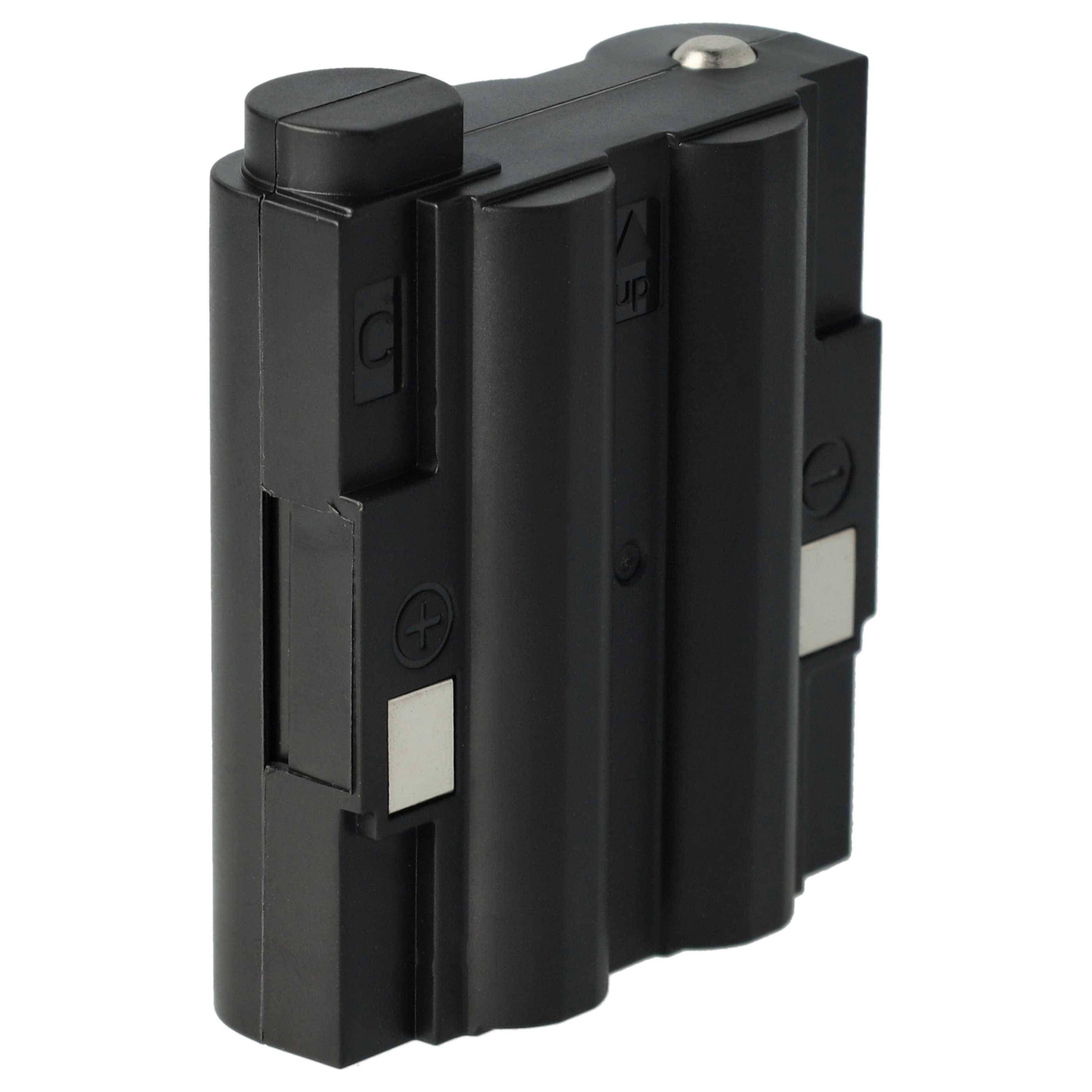 vhbw 2x Akku kompatibel mit Alan Midland LXT-435, LXT-410, LXT-350, LXT-310, LXT-210, LXT-305, LXT-303 Funkgerät, Walkie Talkie (700 mAh, 6 V, NiMH)