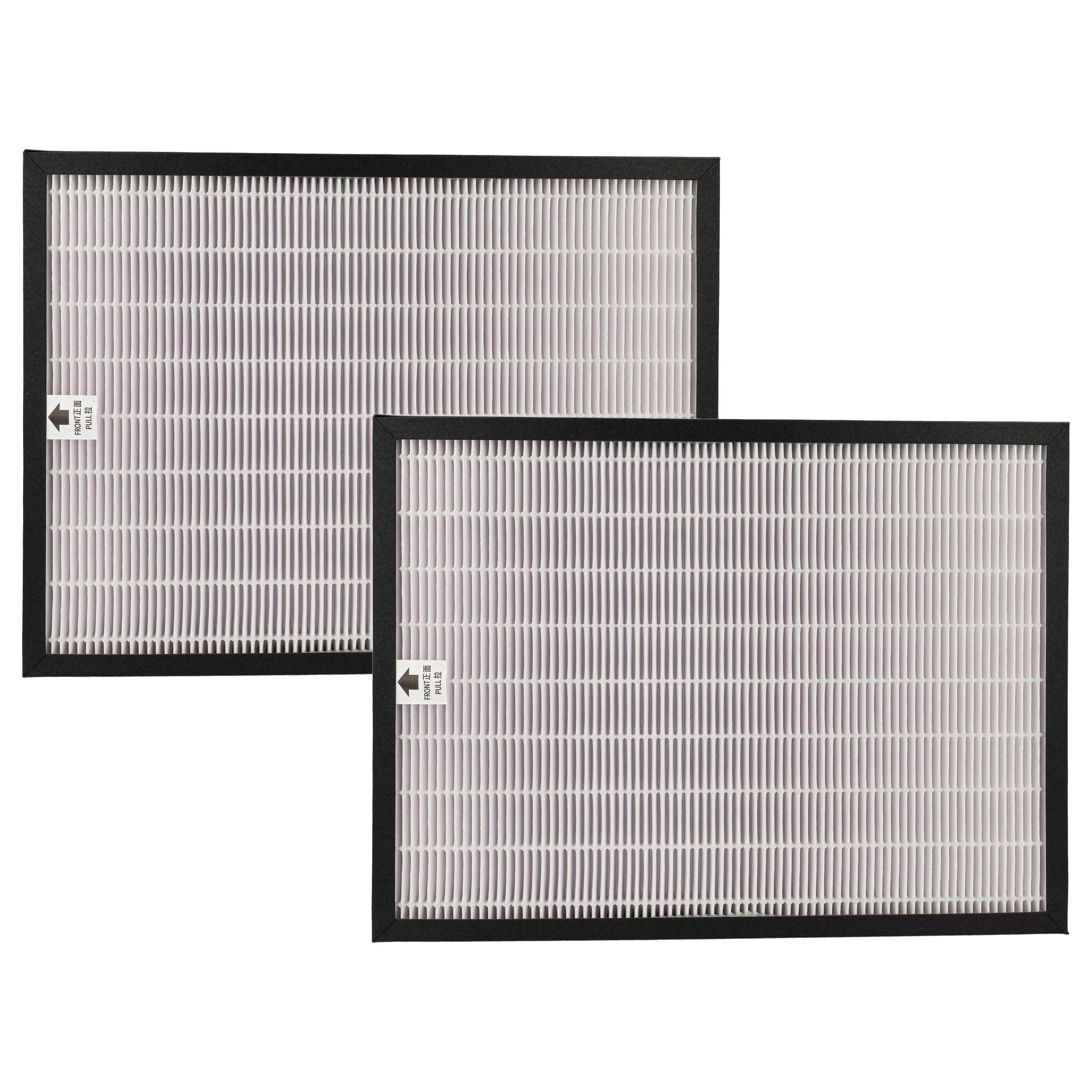 vhbw 2x HEPA Filter kompatibel mit Honeywell HPA710WE Luftreiniger | Ersatz-Filter