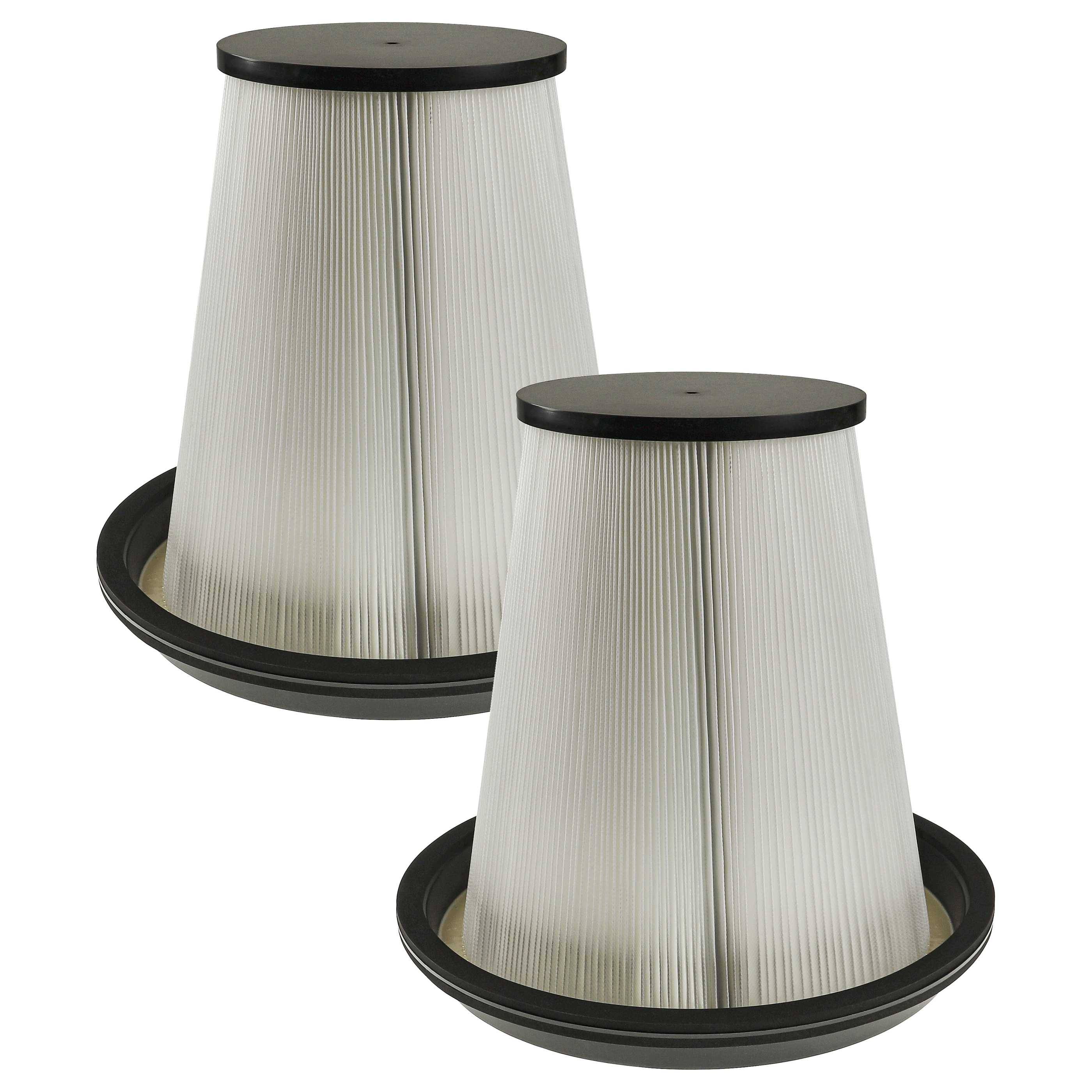 vhbw 2x Vorfilter kompatibel mit Pullman Ermator S26 Staubsauger - Staubsaugerfilter, Rundfilter