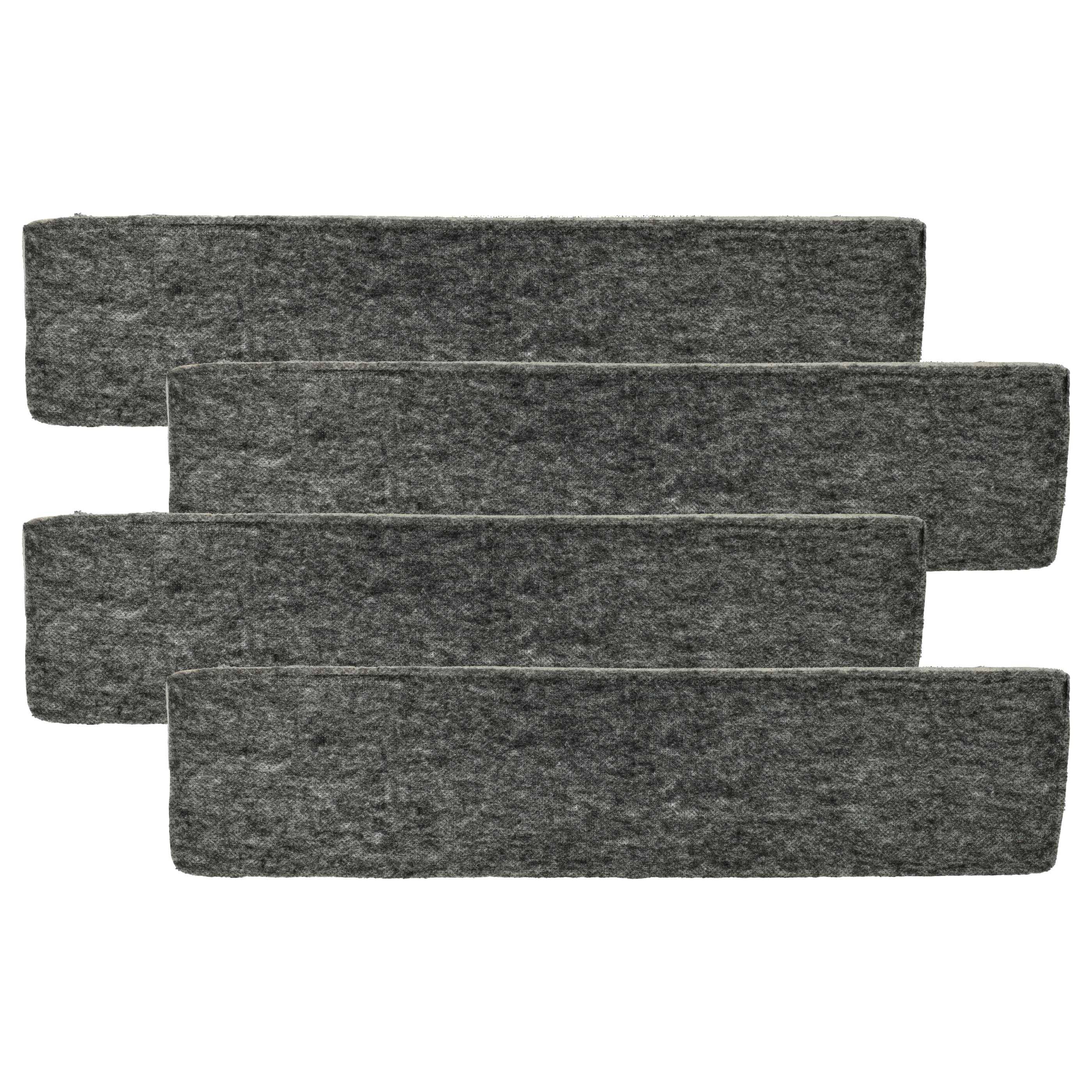 vhbw 4x Aktivkohlefilter Ersatz für Miele 9438930, 9162160, 4002515063743, 4002515380024 für Dunstabzugshaube - 42,5 x 9,7 x 1,9 cm