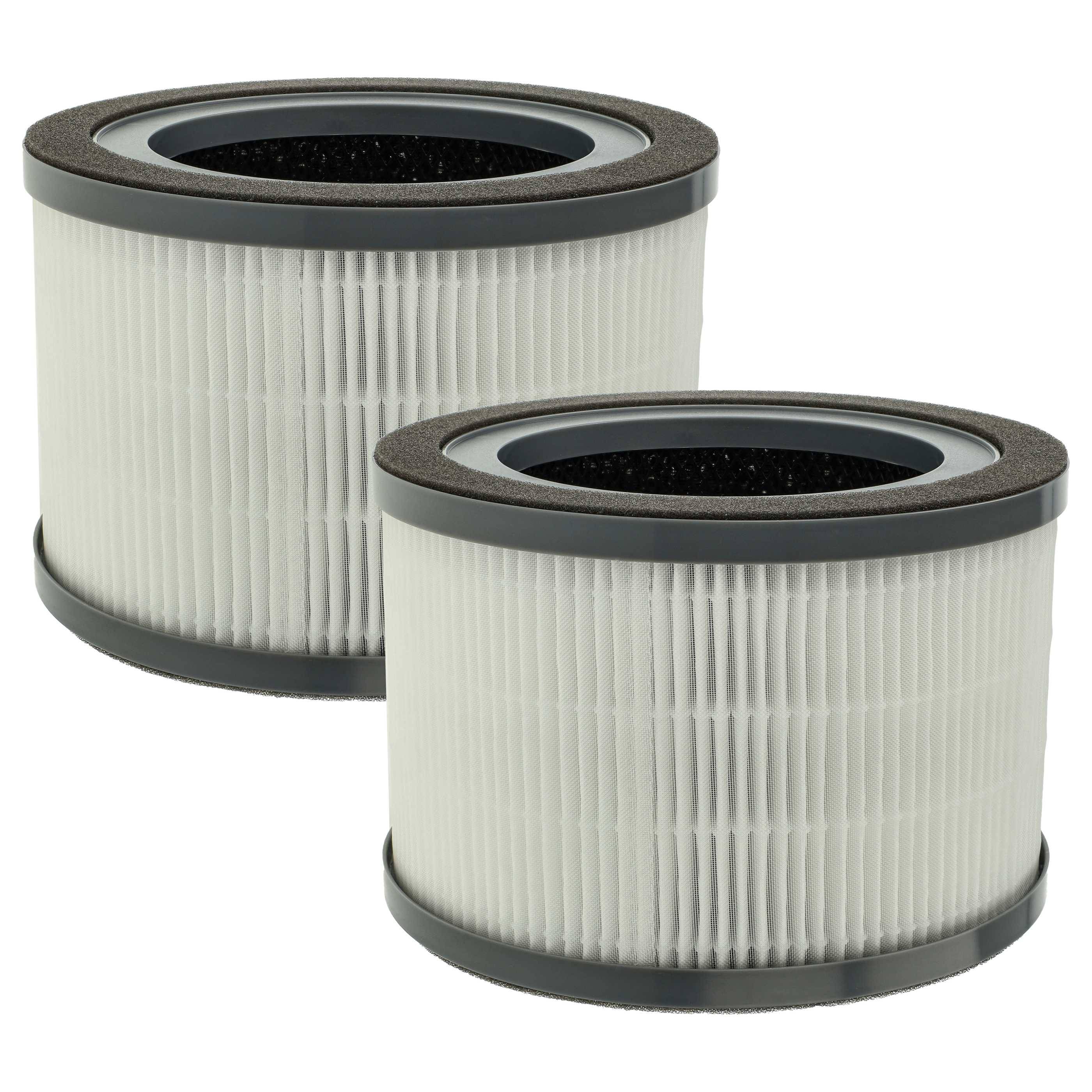 vhbw 2x Luftilter Ersatz für Levoit Vista 200-RF für Luftreiniger - Kombifilter Vorfilter + HEPA + Aktivkohle