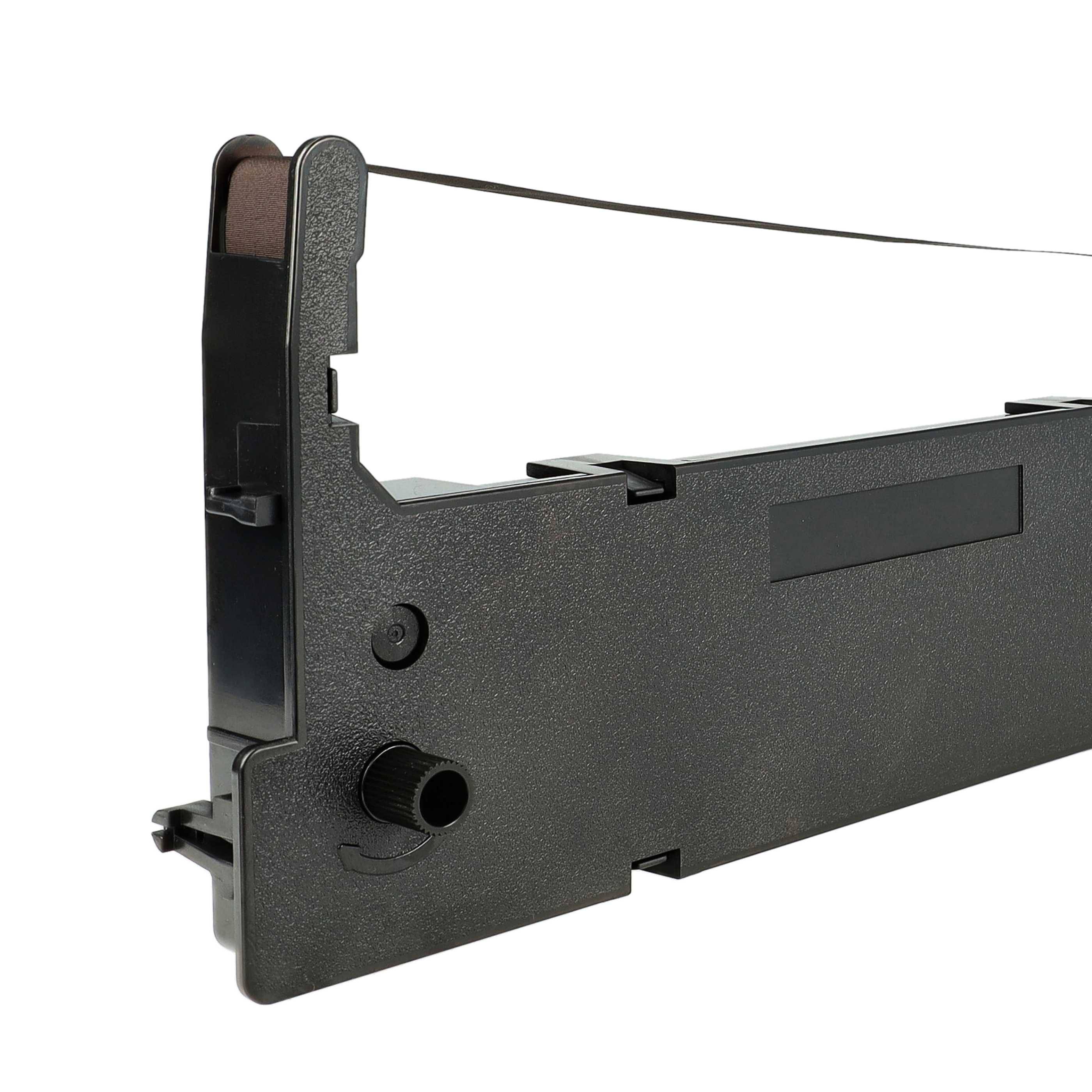 vhbw 5x Farbband Schriftband Ersatz für Tally 099 011, 99 011 für Nadeldrucker, Bondrucker - Schwarz