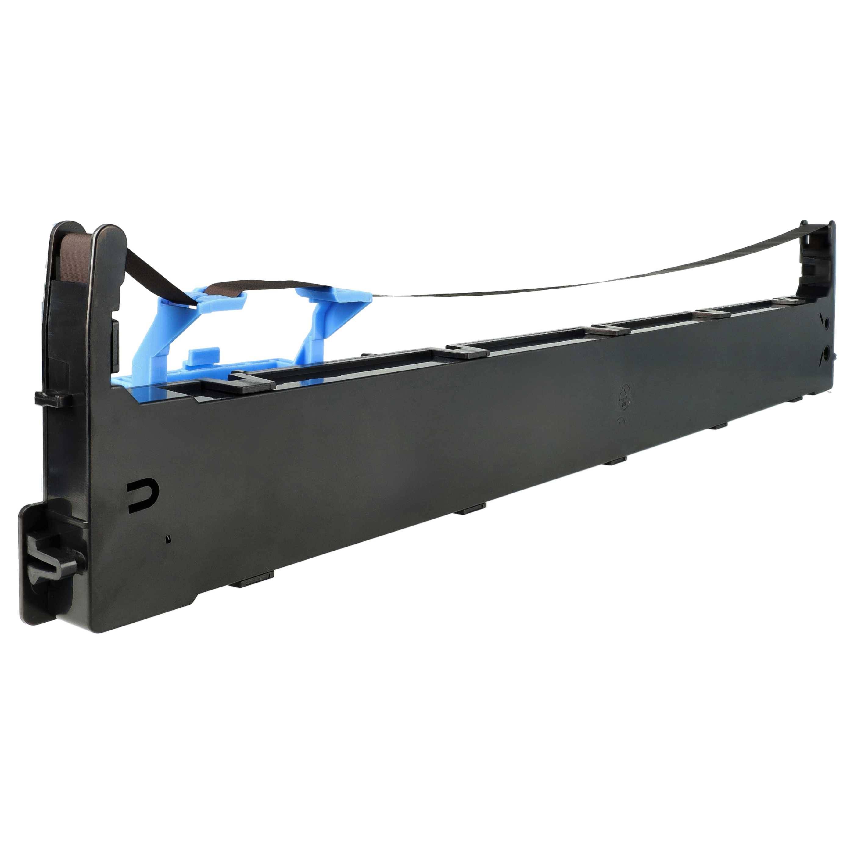 vhbw 5x Farbband Schriftband Ersatz für Tally 099 011, 99 011 für Nadeldrucker, Bondrucker - Schwarz