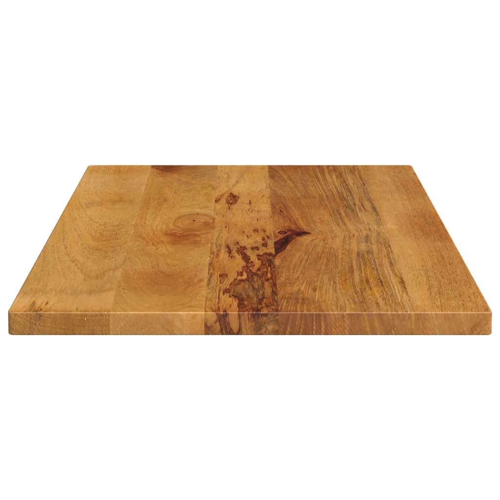 vidaXL Tischplatte 80x70x2,5 cm Rechteckig Massivholz Mango