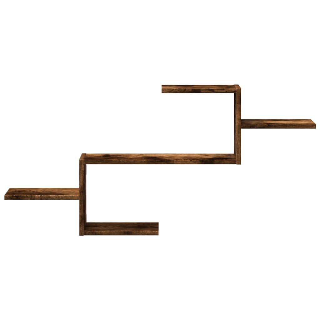 vidaXL Wandregal Räuchereiche 104x15x49 cm Holzwerkstoff