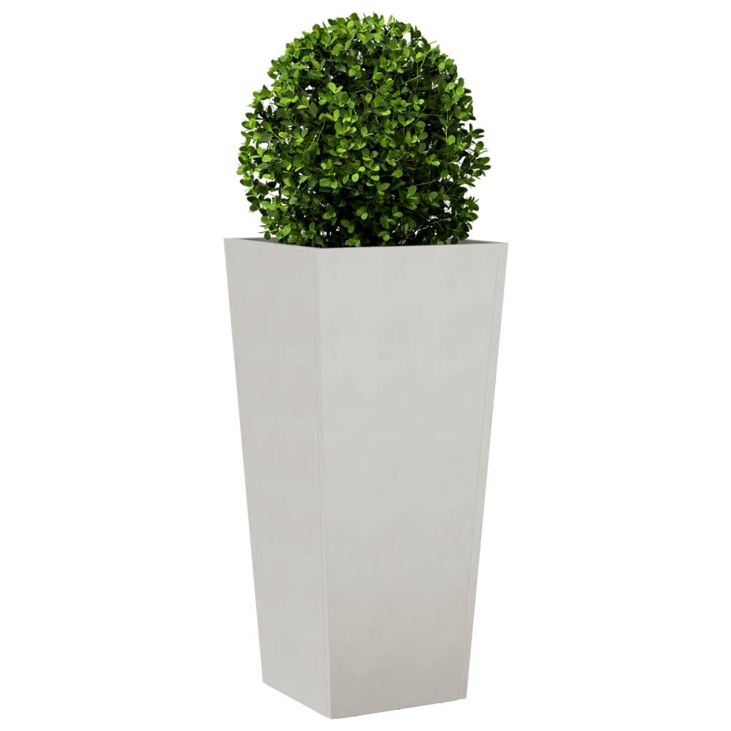 vidaXL Pflanzkübel 35x35x75 cm Edelstahl