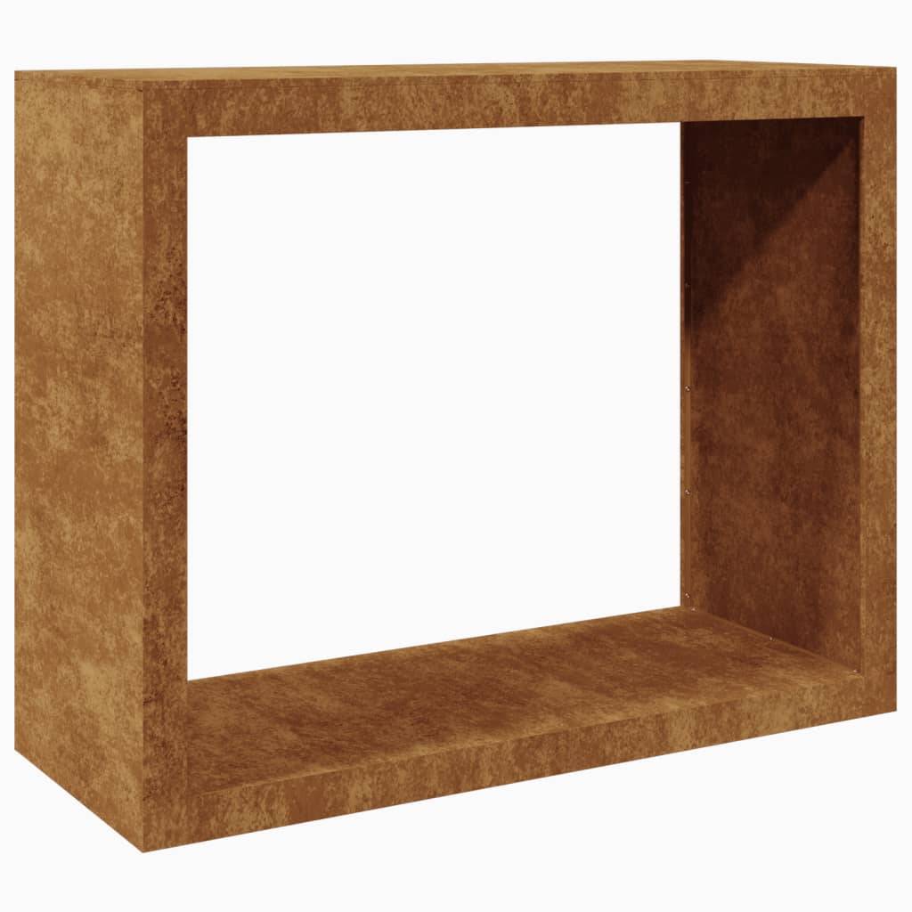 vidaXL Brennholzregal 100x40x80 cm Wetterfester Stahl