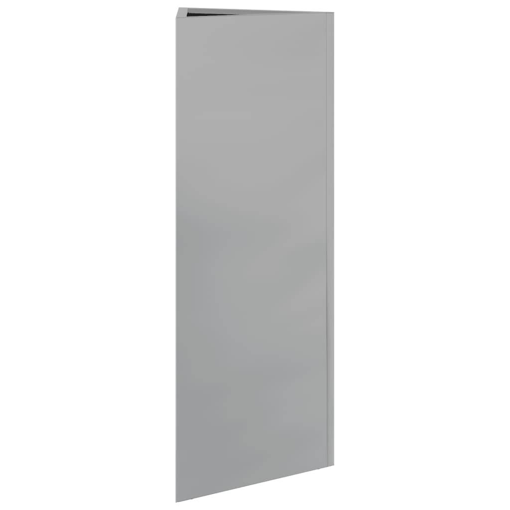 vidaXL Pflanzkübel Dreieckig 30x26x75 cm Verzinkter Stahl