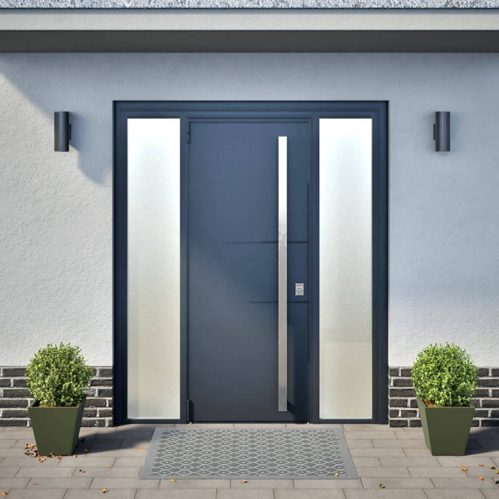 vidaXL Pflanzkübel 2 Stk. Olivgrün 30x30x30 Stahl