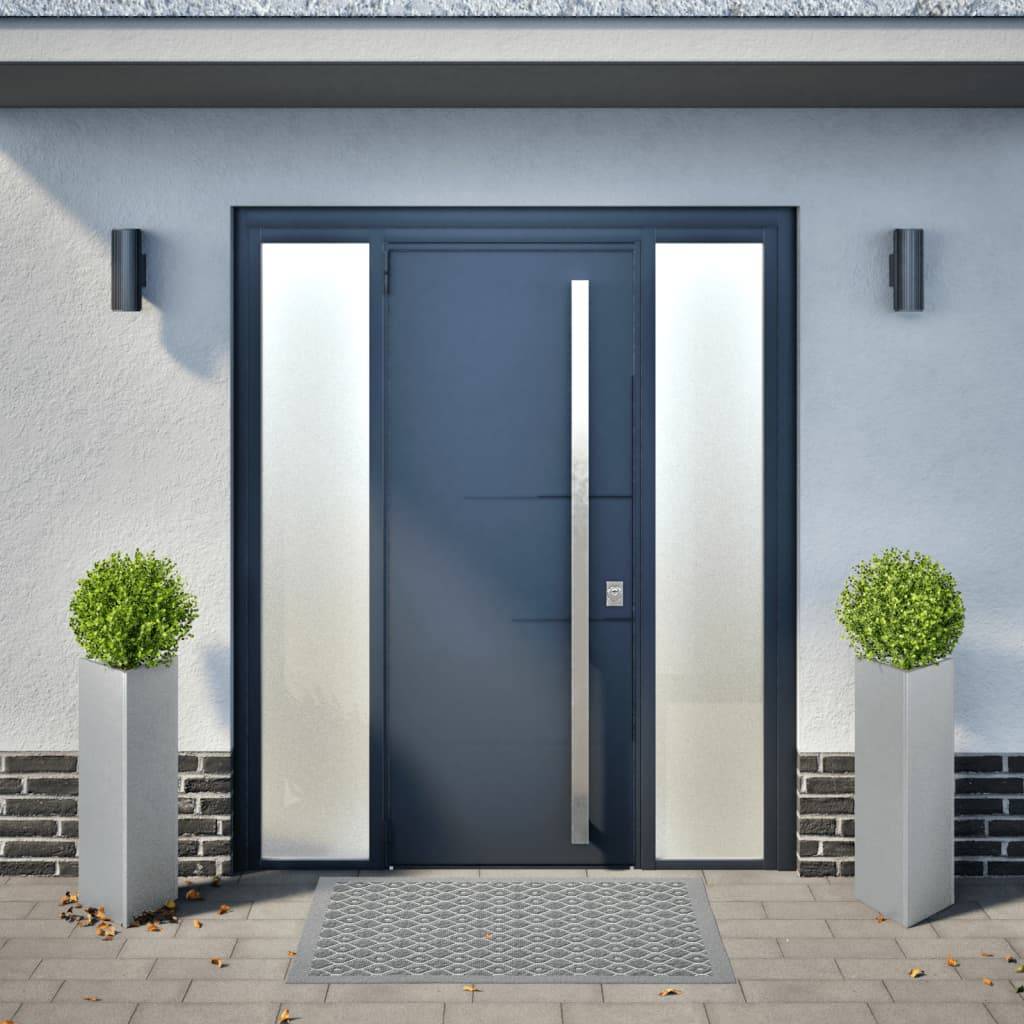 vidaXL Pflanzkübel 2 Stk. Dreieckig 30x26x75 cm Verzinkter Stahl