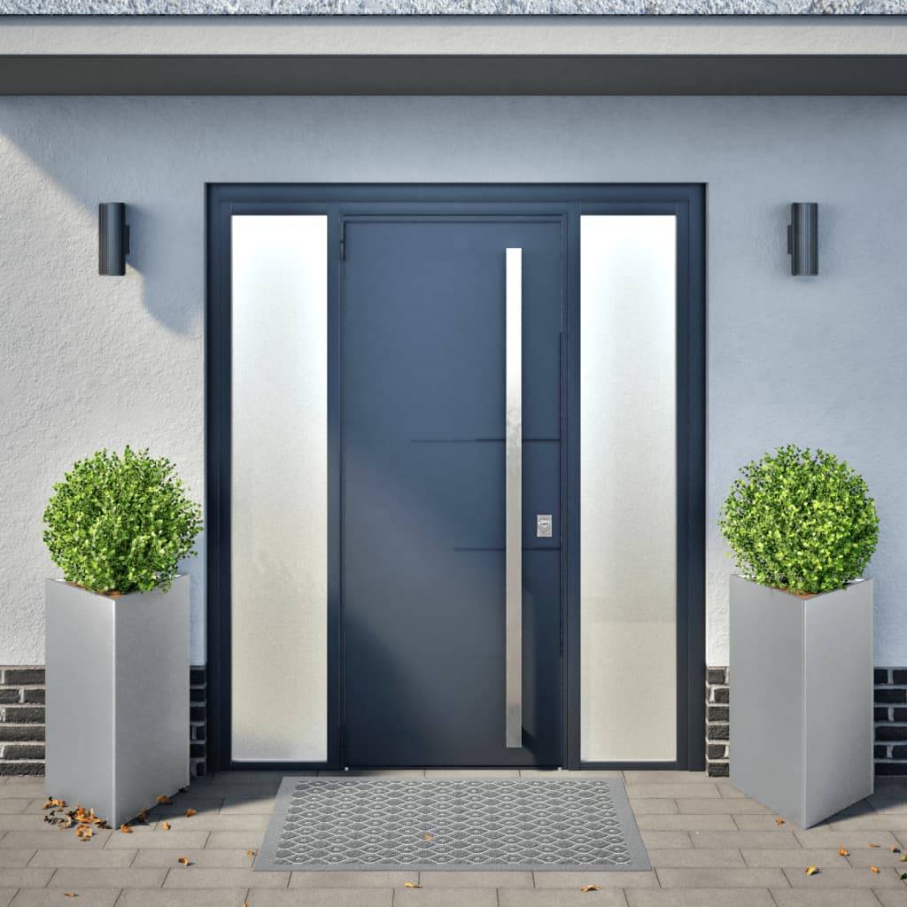 vidaXL Pflanzkübel 2 Stk. Dreieckig 50x43x75 cm Verzinkter Stahl