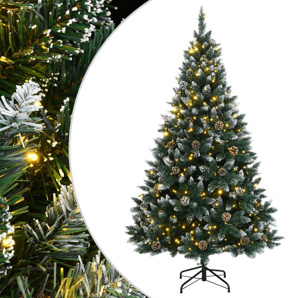vidaXL Künstlicher Weihnachtsbaum 300 LEDs 210 cm