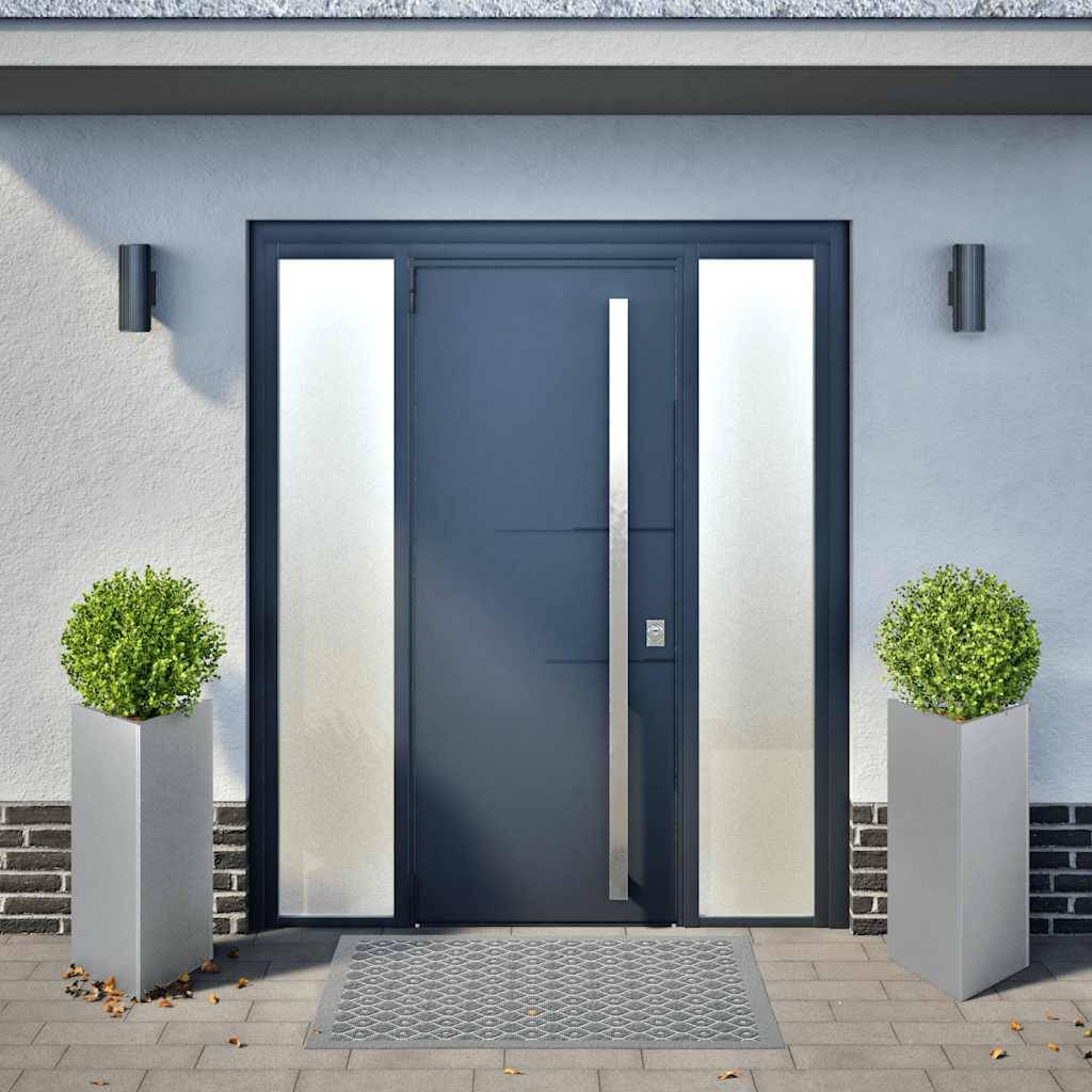 vidaXL Pflanzkübel 2 Stk. Dreieckig 40x40x75 cm Verzinkter Stahl