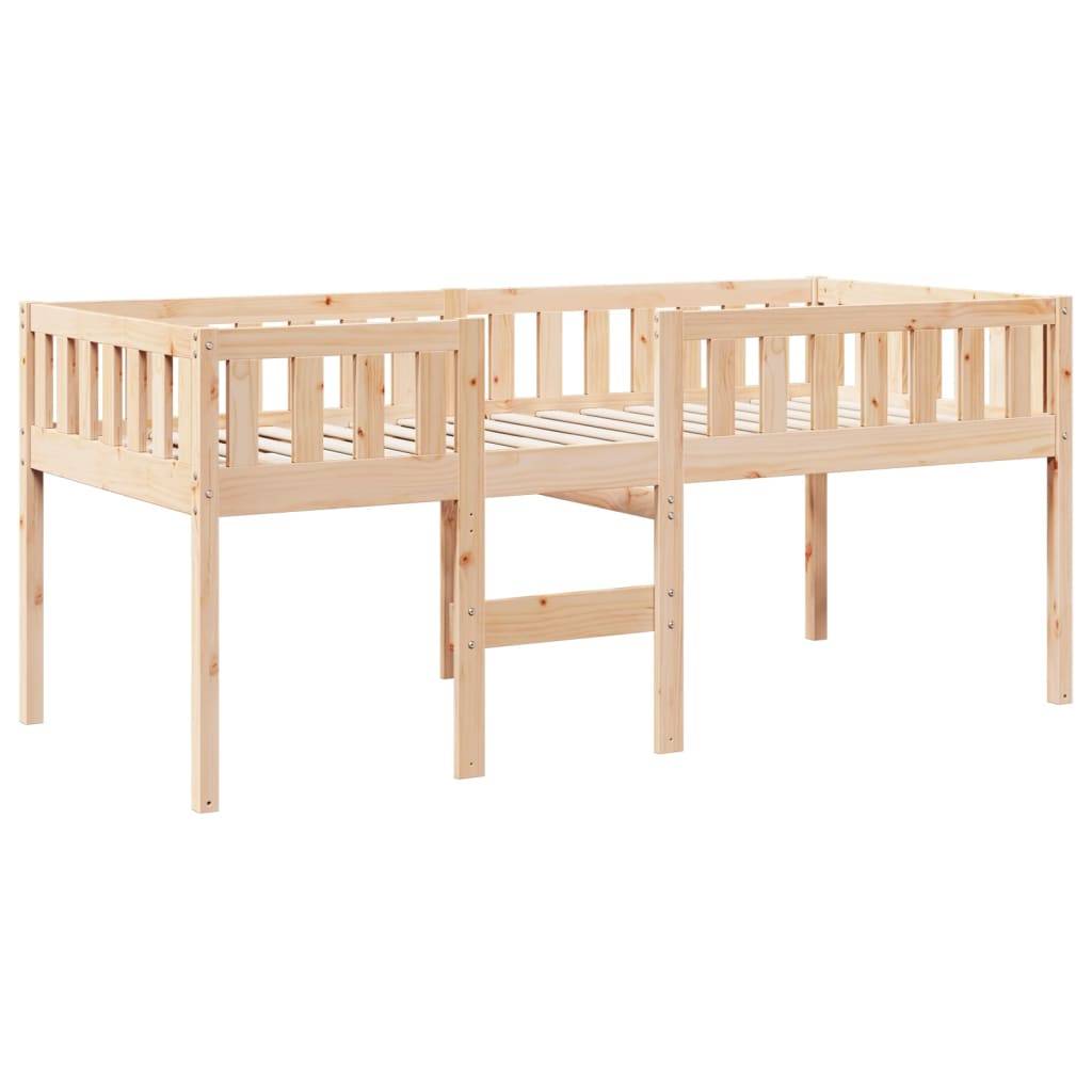 vidaXL Kinderbett ohne Matratze 80x200 cm Massivholz Kiefer