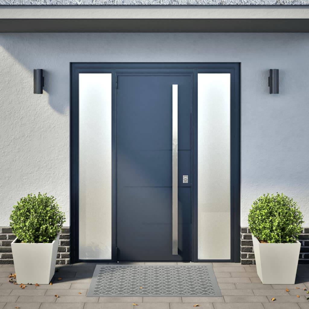 vidaXL Pflanzkübel 2 Stk. Weiß 40x40x40 cm Stahl