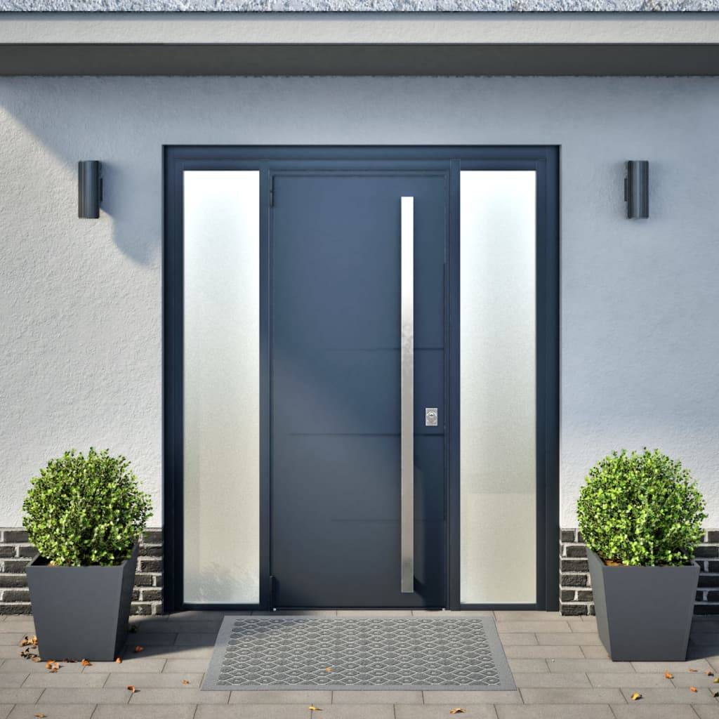 vidaXL Pflanzkübel 2 Stk. Anthrazit 40x40x40 Stahl