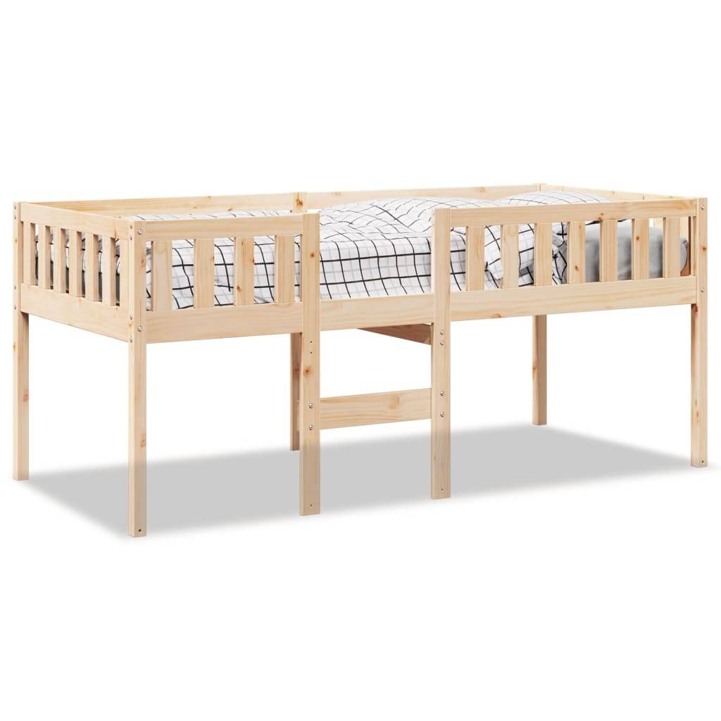 vidaXL Kinderbett ohne Matratze 80x200 cm Massivholz Kiefer