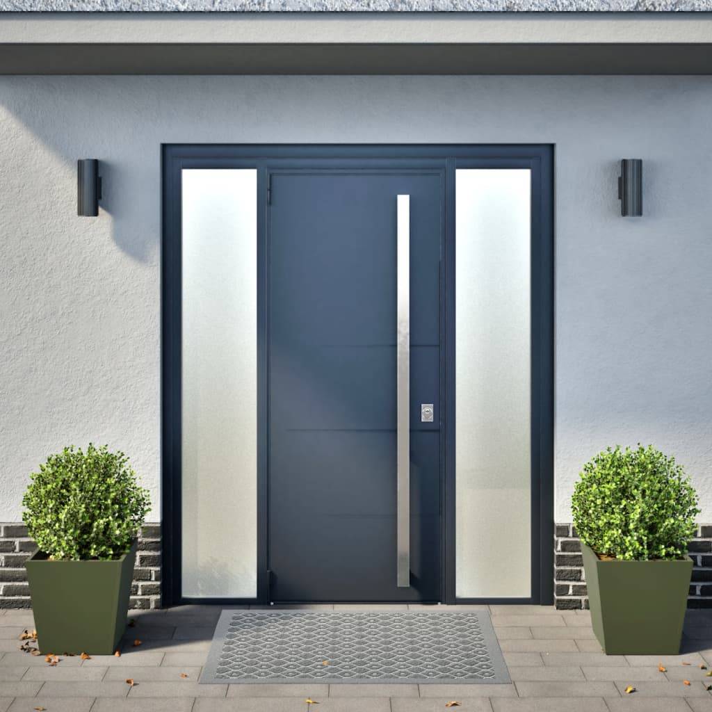 vidaXL Pflanzkübel 2 Stk. Olivgrün 40x40x40 Stahl