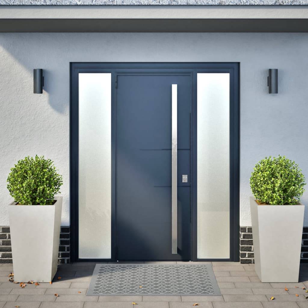 vidaXL Pflanzkübel 2 Stk. 45x45x75 cm Edelstahl