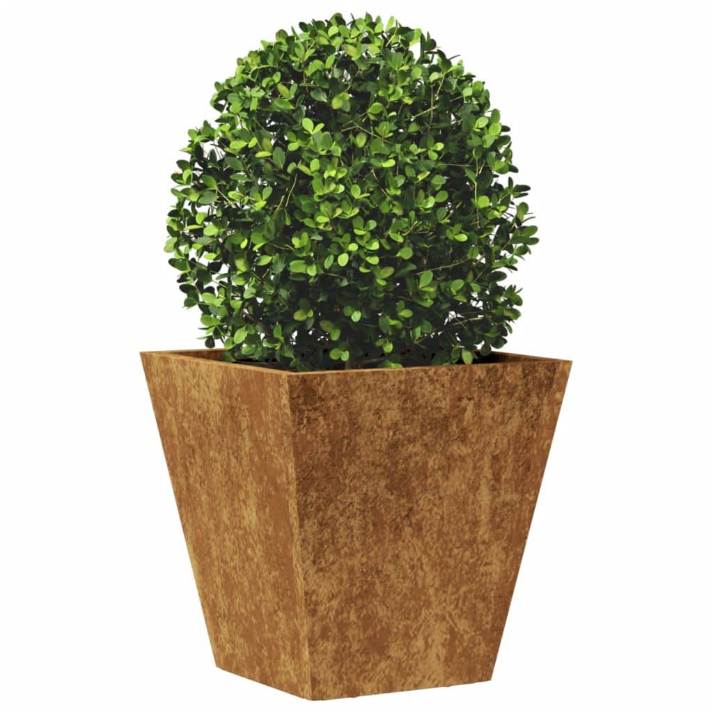 vidaXL Pflanzkübel 30x30x30 cm Wetterfester Stahl