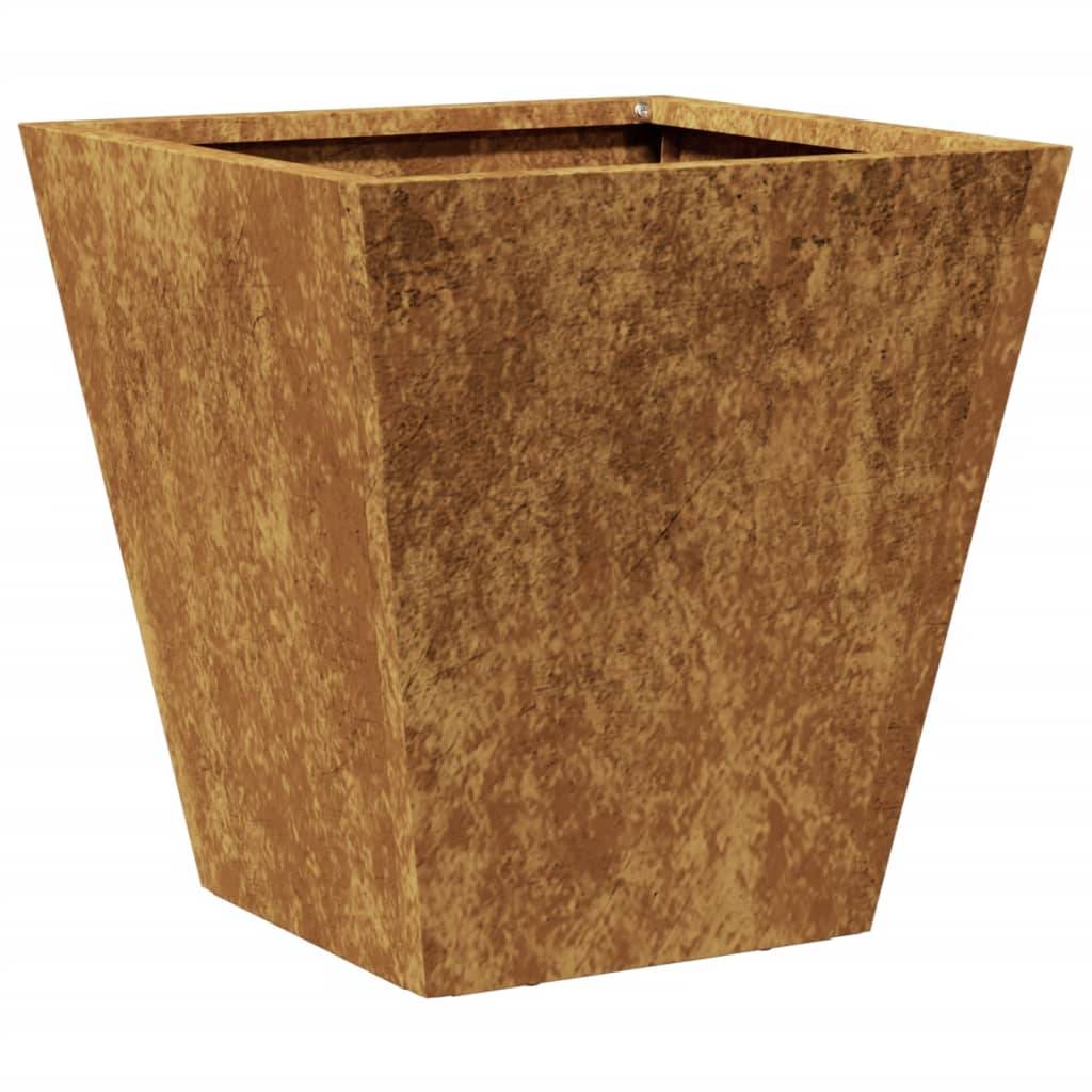 vidaXL Pflanzkübel 30x30x30 cm Wetterfester Stahl
