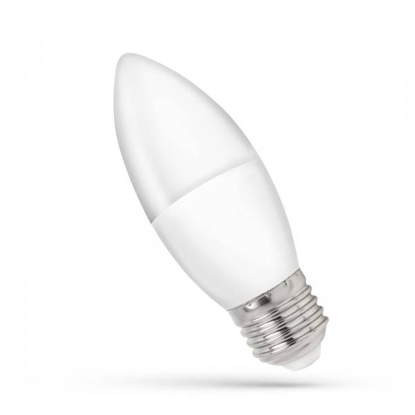 Spectrum LED E27 C38 Kerzenform 8W = 57W 730lm 160° 230V Neutralweiß 4000K