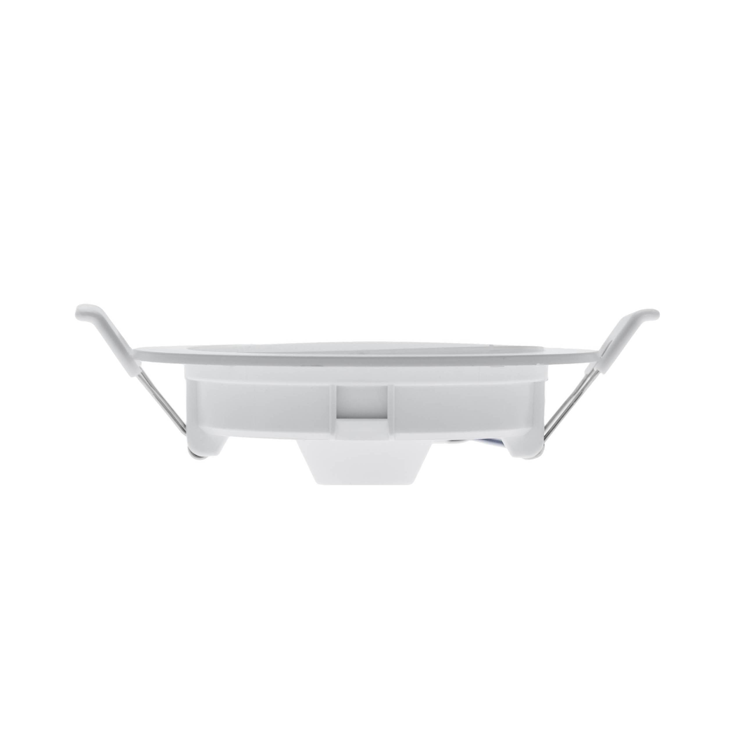 Spectrum LED Panel Algine Einbauleuchte 6W rund weiß 750lm Deckenleuchte IP20 Warmweiß 3000K