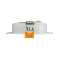Spectrum LED Panel DURE 3 Einbauleuchte 5W rund 650lm Badezimmerleuchte IP54 Kaltweiß 6000K Spectrum LED Panel DURE 3 Einbauleuchte 5W rund 650lm Badezimmerleuchte IP54 Kaltweiß 6000K