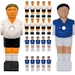 22 Tischkicker Figuren 16mm - Deutschland vs. Frankreich - Tischfussball Spieler 22 Tischkicker Figuren 16mm - Deutschland vs. Frankreich - Tischfussball Spieler