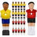22 Tischkicker Figuren 16mm - Brasilien vs. Frankreich - Tischfussball Spieler 22 Tischkicker Figuren 16mm - Brasilien vs. Frankreich - Tischfussball Spieler