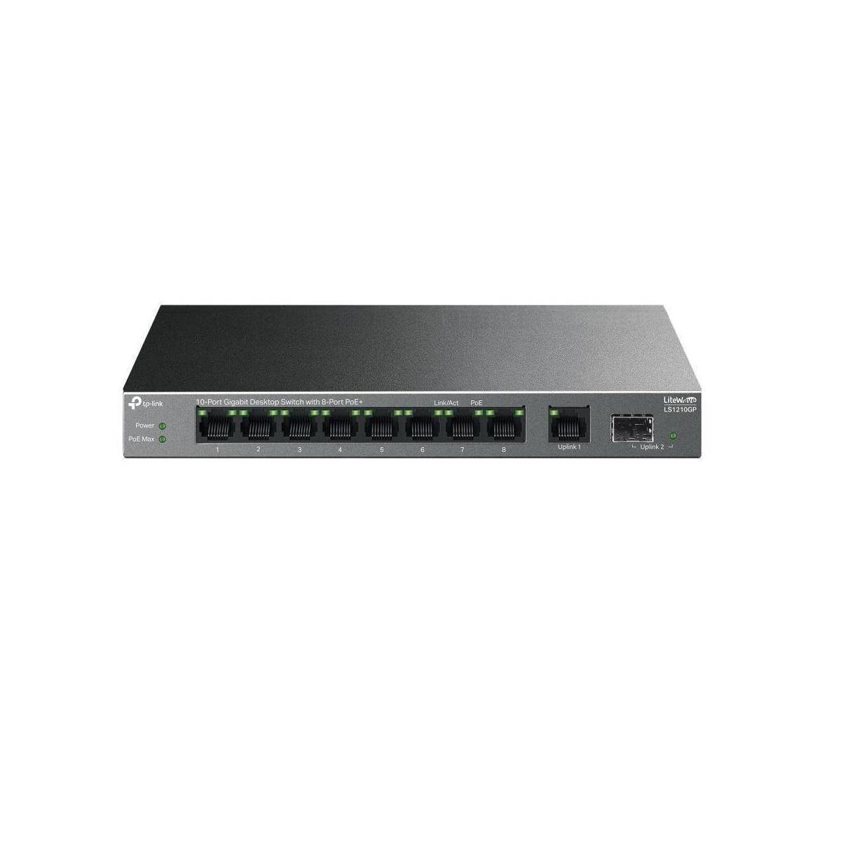 LS1210GP - Gigabit-PoE-Switch