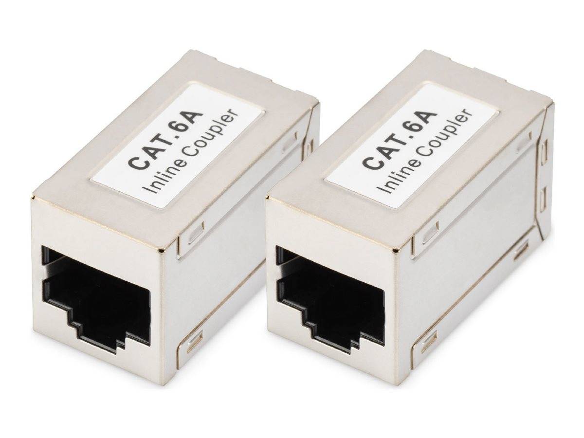 DIGITUS - CAT 6A Modulare Kupplung, geschirmt - 2 Stk.