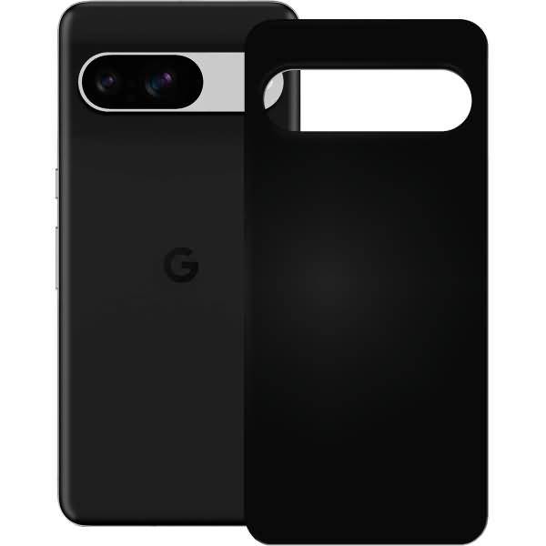 PEDEA Soft TPU Case für Google Pixel 9 + 9 Pro, schwarz