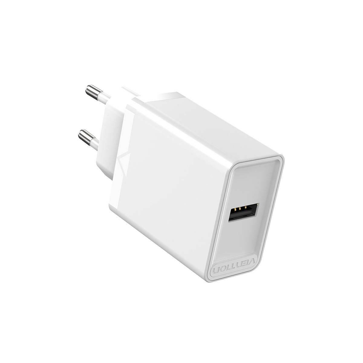 Wandladegerät USB-A 12W 2,4A (weiß)