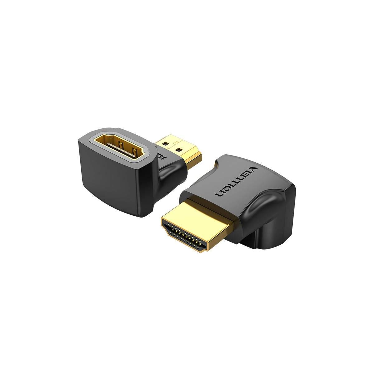 Adapter 90° HDMI Stecker auf Buchse 4K 60Hz