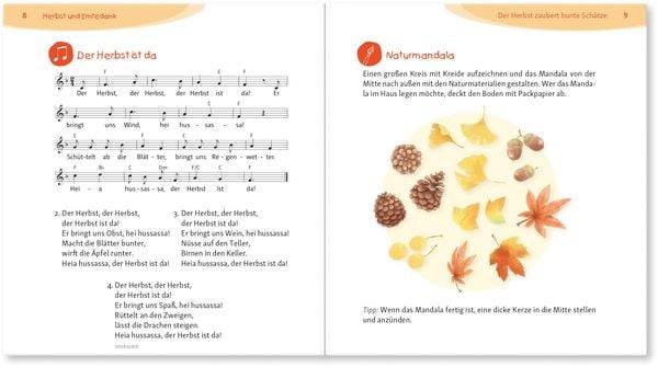 Herbst und Erntedank mit Kindern erleben