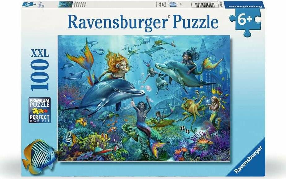 RAVENSBURGER Unterwasser-Abenteuer-Puzzle XXL 100 Teile