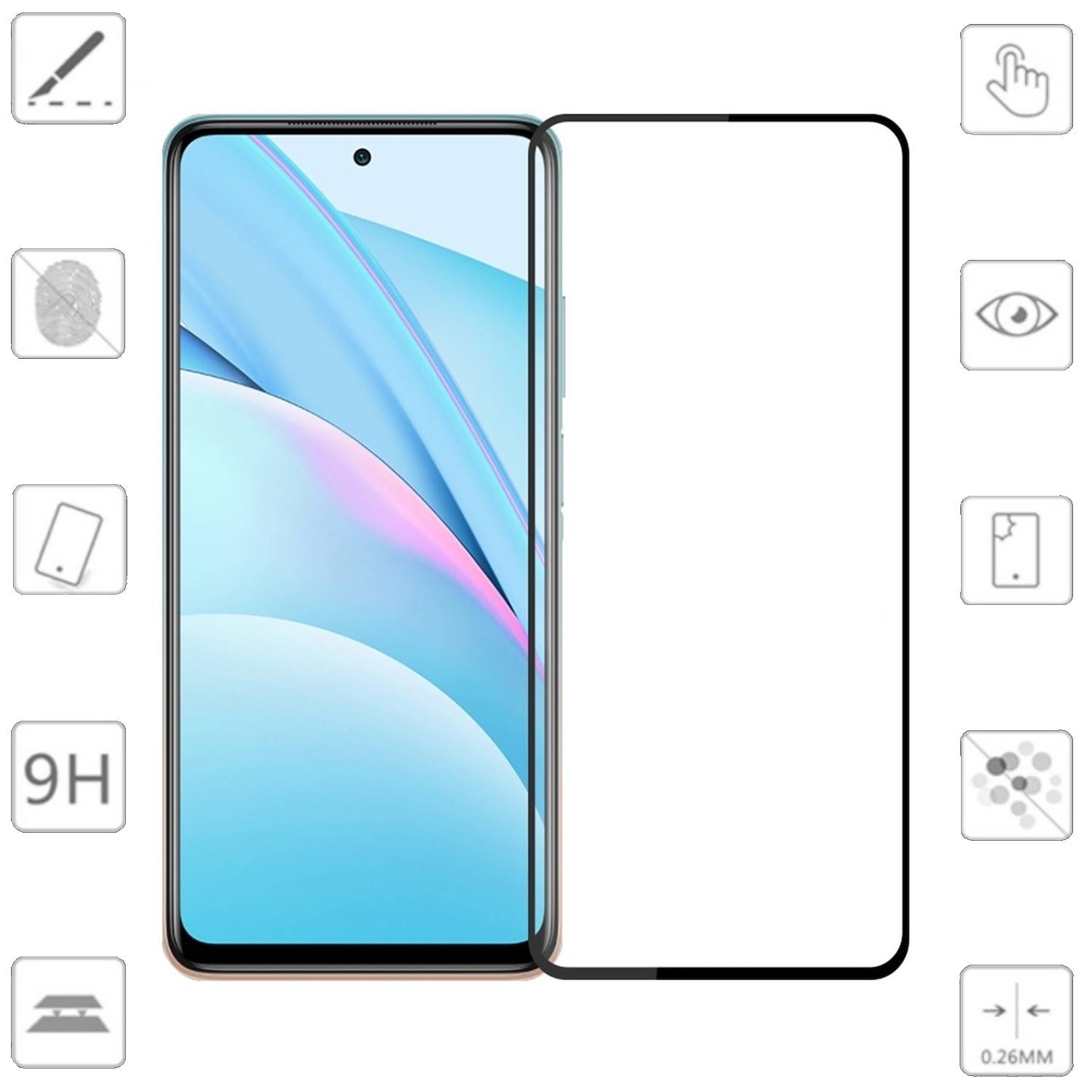 Für Google Pixel 9 Pro XL 2x 3D Premium Display 0,3mm Schutz Hart Glas