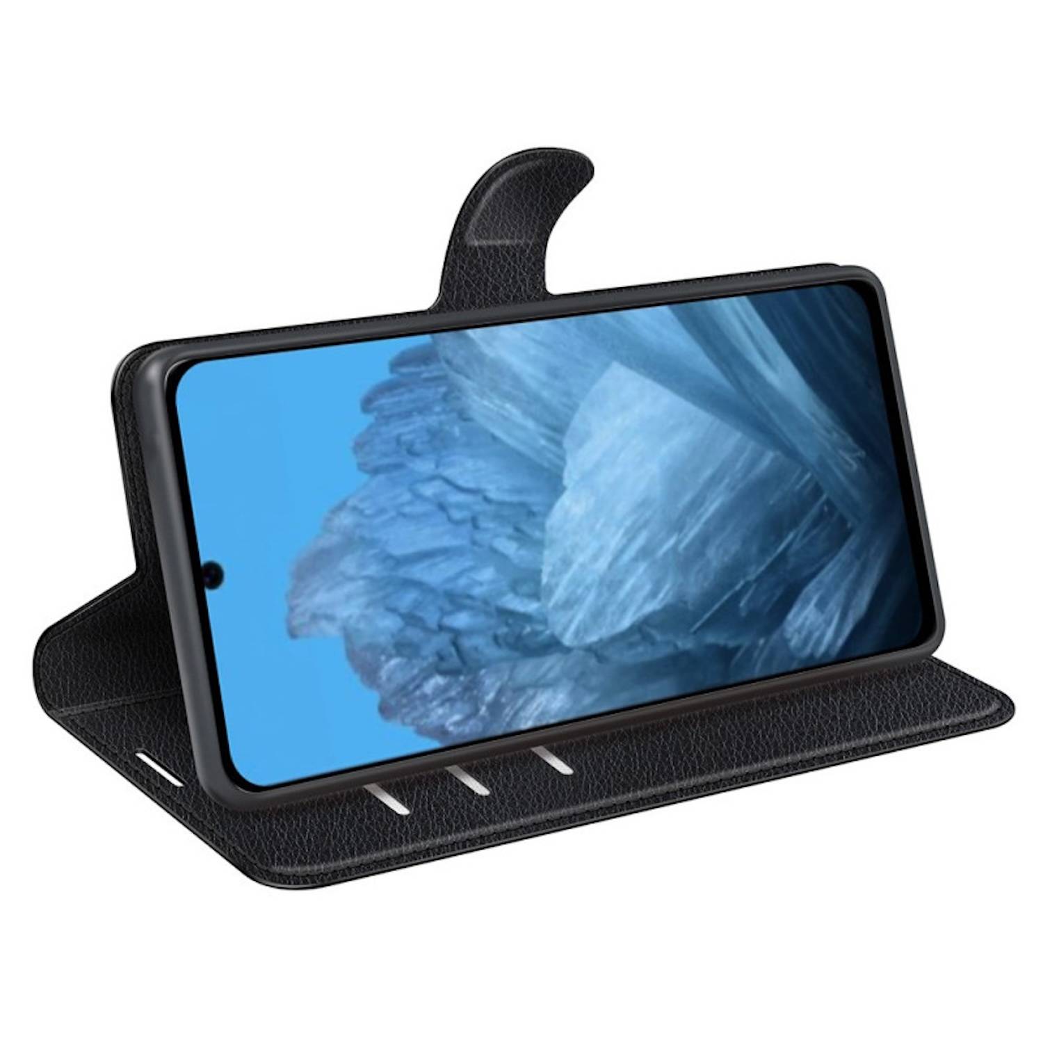 Für Google Pixel 9 / 9 Pro Kunst-Leder Book Wallet Schutz Tasche Hülle