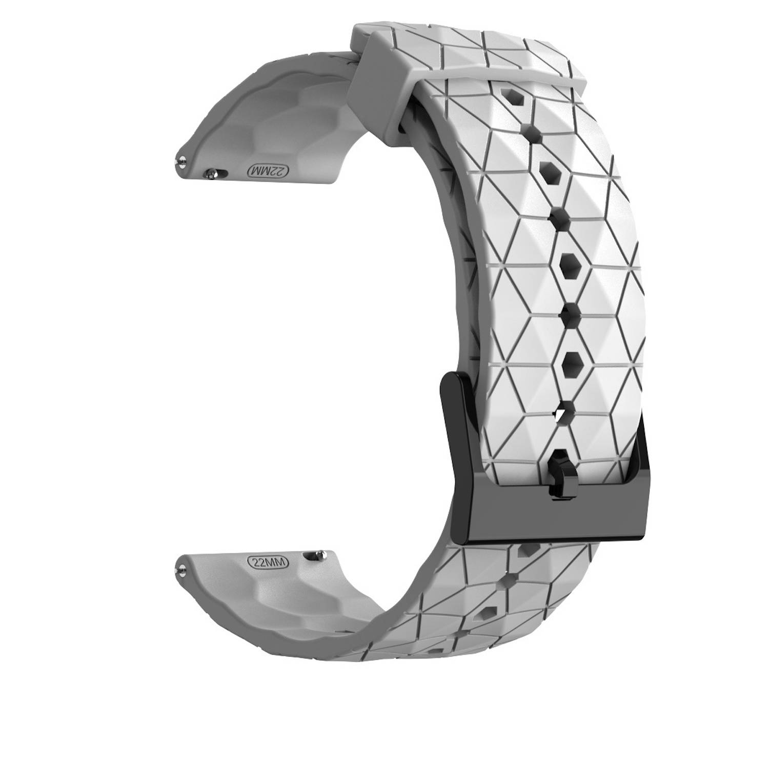 Für Samsung Galaxy Watch 7 44 / 40mm / FE Silikon Design Arm Band Weiß