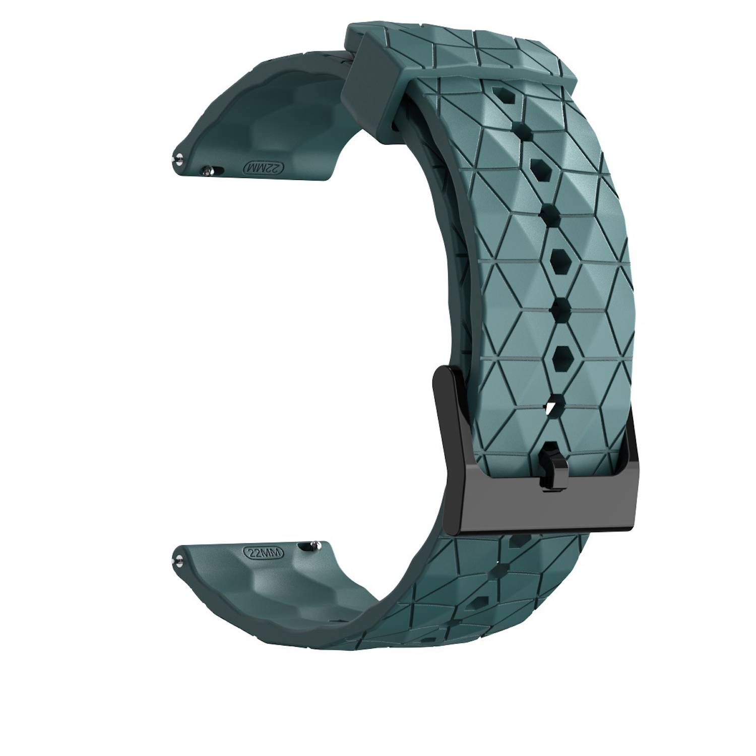 Für Samsung Galaxy Watch 7 44 40mm / FE Silikon Design Arm Band Türkis