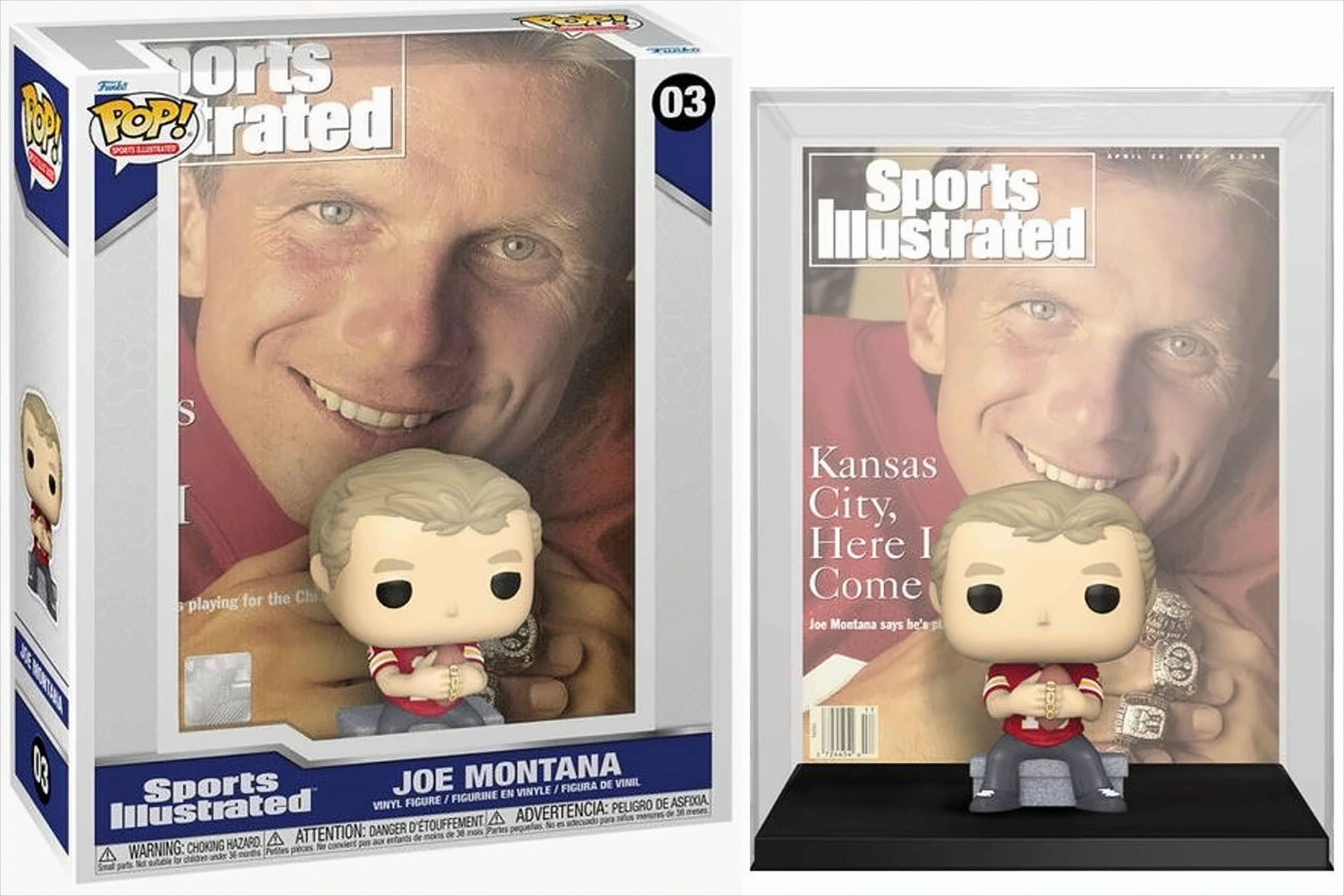 GW3454 NFL - POP Cover - Sports Illustrated - Joe Montana Neu & OVP