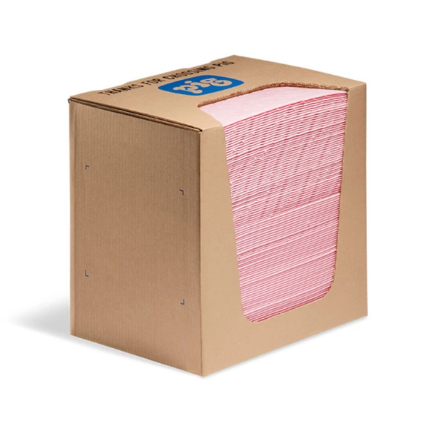 PIG® HazMat Chemikalien Saugmatte - Heavy-Weight - absorbiert 37,1 l/VE - 25 x33 cm - VE 100 Stück - Preis per VE PIG® HazMat Chemikalien Saugmatte - Heavy-Weight - absorbiert 37,1 l/VE - 25 x33 cm - VE 100 Stück - Preis per VE